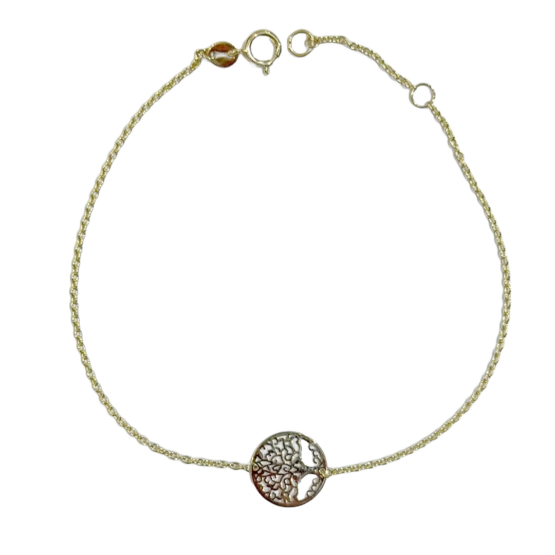 Armband mit Lebensbaum 585 Gold