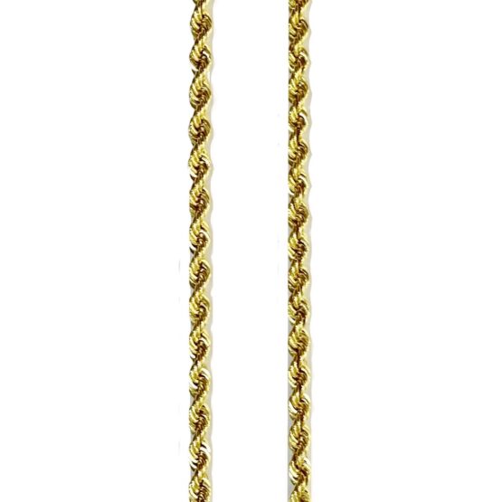 Kordelkette 3,3mm 585 Gold